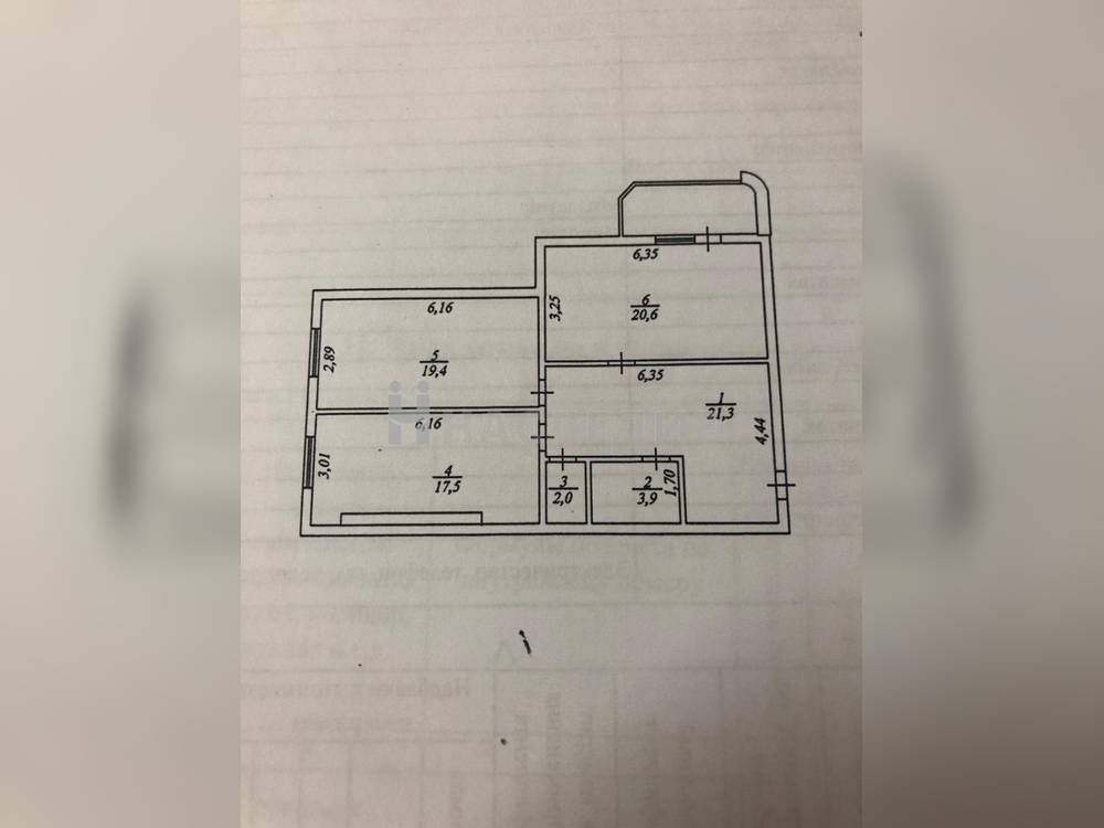 2-комнатная квартира, 83.6 м2 6/6 этаж, ул. Шоссейная - фото 11